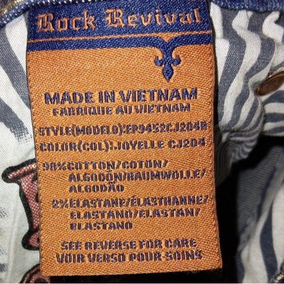 Rock Revival Joyelle straight ripped distressed jeans 25 Inseam 33" from Buckle - Picture 11 of 11